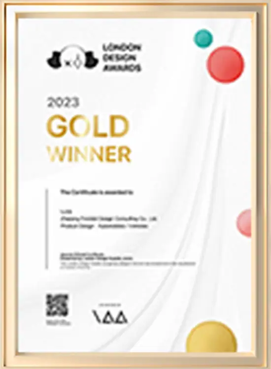 Winning design recognition for innovative and creative projects in London.