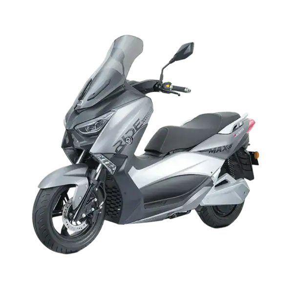 Modern Phantom Max electric scooter with sleek design, advanced features, and high performance, ideal for urban commuting and eco-friendly transportation.