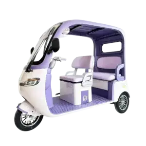 Electric Rickshaw with Comfortable Seating and Modern Design.