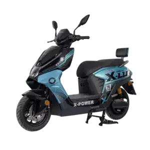 Electric scooter with modern design and advanced features.