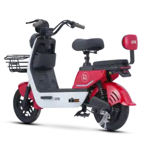 Electric scooter designed for city travel, featuring a compact build, comfortable seat, and modern design. Ideal for short-distance commuting with eco-friendly features and easy maneuverability.