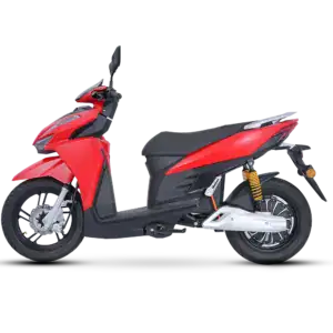 Electric scooter, urban commuting, modern design, eco-friendly transportation, lightweight and efficient.